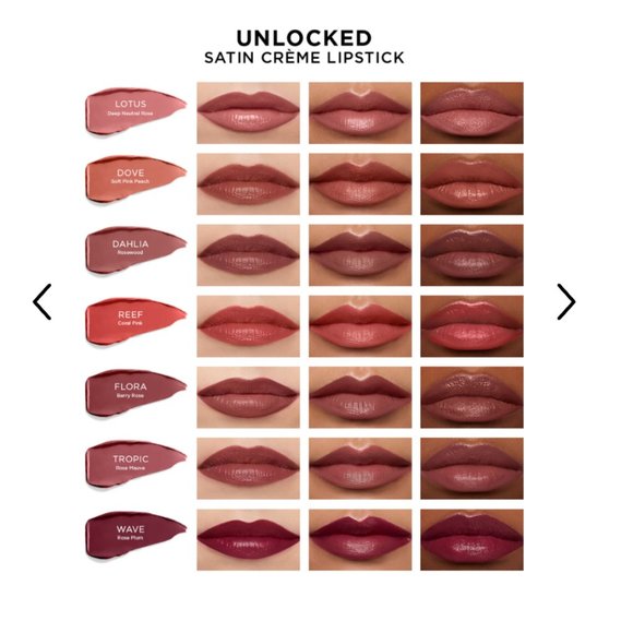 Hourglass Unlocked™ Satin Crème Lipstick | Shore 306 | NEW MAKEUP - Picture 5 of 6